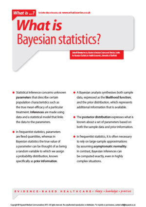 What is Bayesian statistics?